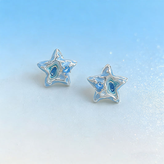 A廠【7250】設計師款浪漫海星小眾個性ins創意度假風格清新甜美耳環耳環女
26.02-4