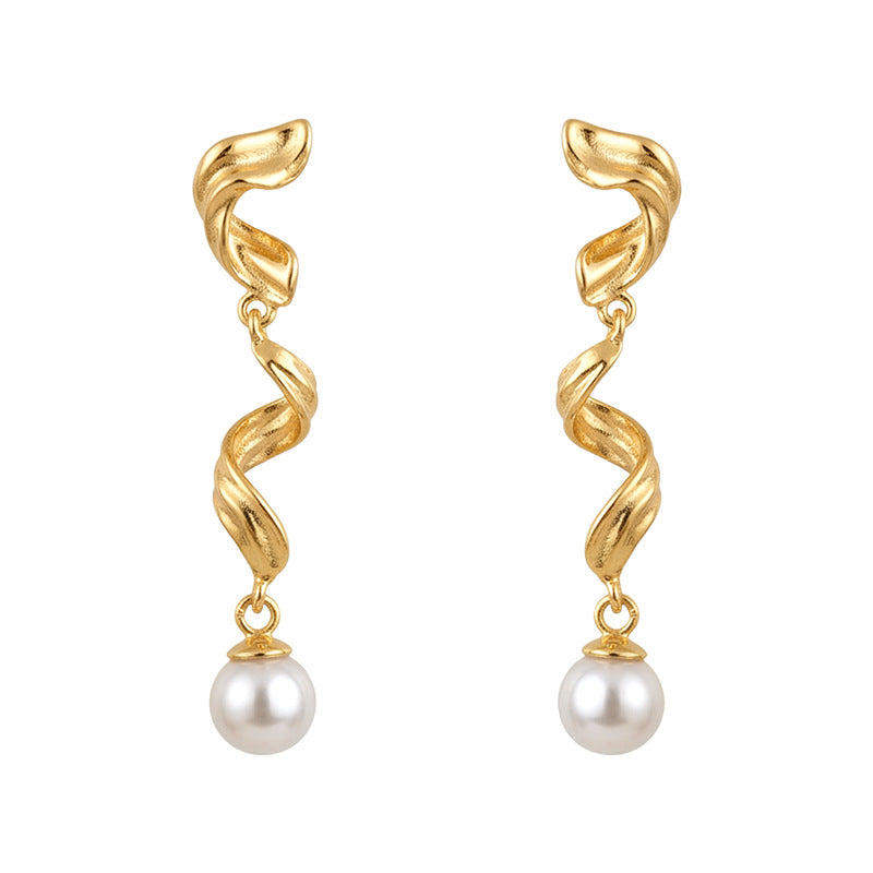 A廠【8401】飄帶原創設計輕奢長款絲帶耳環
26.10-5