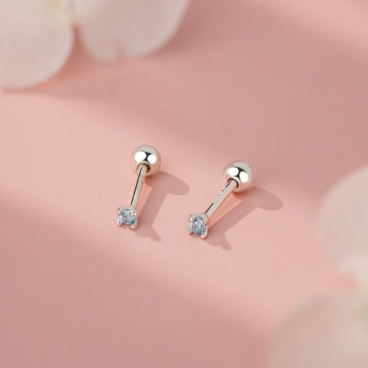 D廠【YC2922E】足銀S999藍鑽螺絲耳環簡約浪漫夢幻甜美精緻輕奢風氣質耳飾
26.01-1