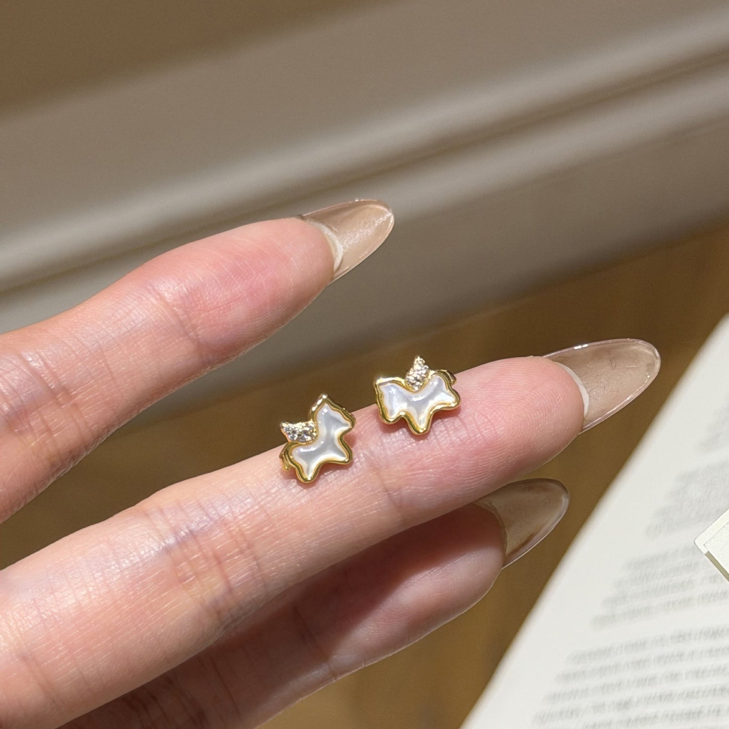 E廠【XDQ10161E】925純銀貝殼小馬項鍊女小清新百搭耳環本命年生肖馬爾飾
25.12-2