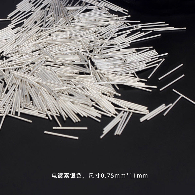 F廠【XDQ10167E】925純銀耳針耳棍養耳洞睡覺免摘基本款銀針耳環耳飾
25.10-5