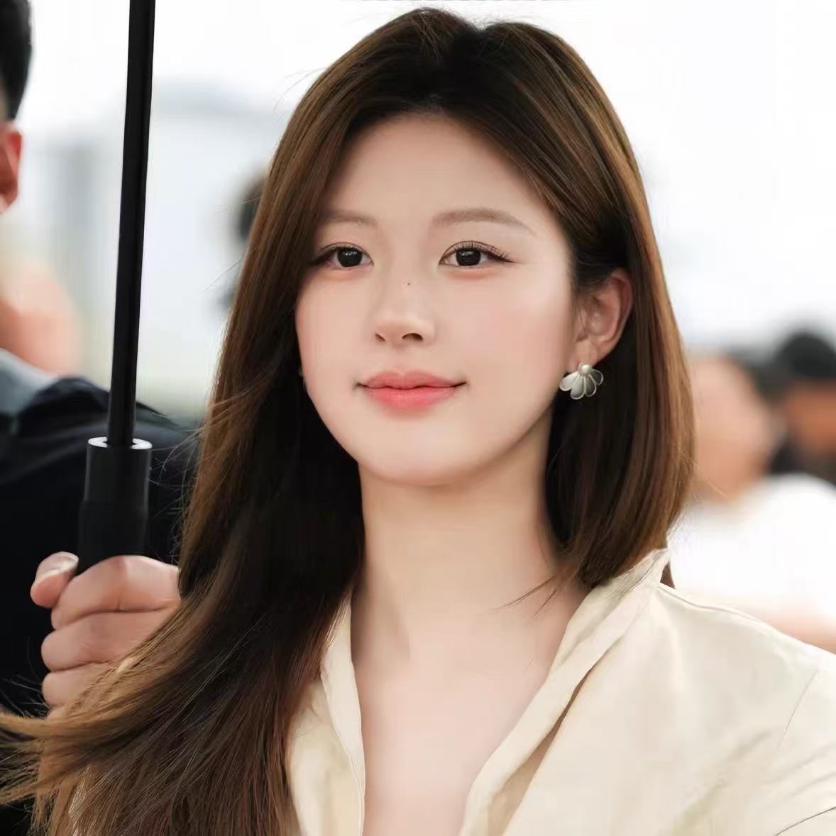 A廠【HE22156】許我耀眼趙露思同款925銀針花瓣珍珠耳環氣質耳環小眾設計感耳飾
 25.10-3