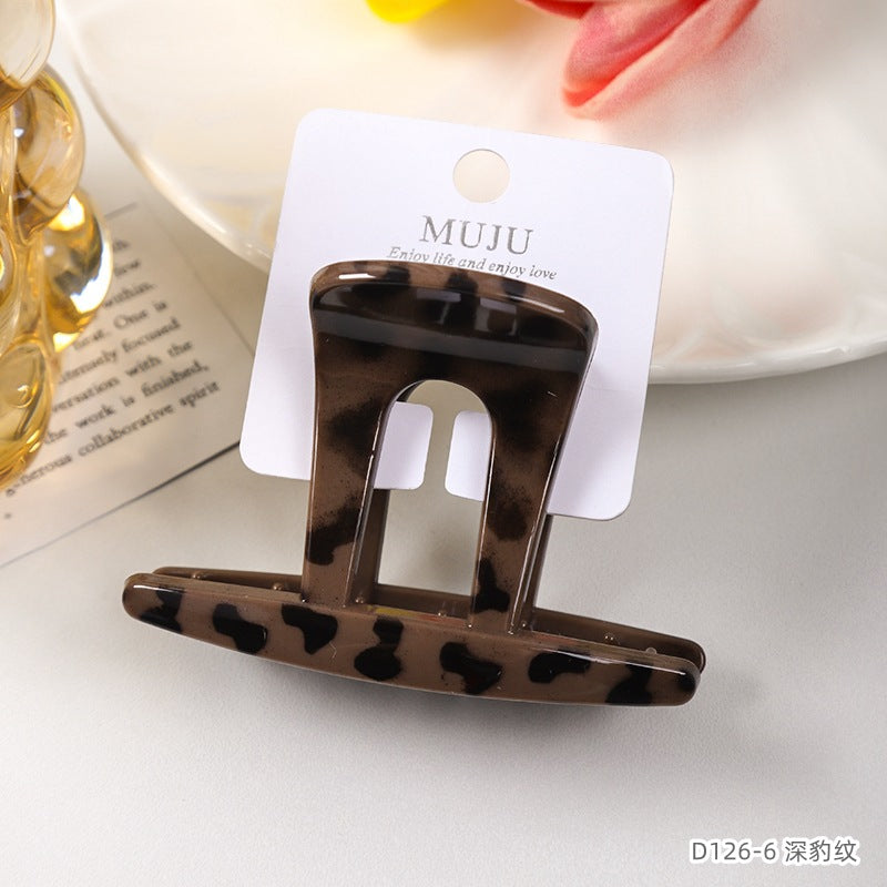 D廠【D126】甜美一字抓夾精美卡裝髮夾高品質PC夾子實用T形髮卡後腦勺鯊魚夾 24.11-2「D廠-單筆結帳需滿,NT$600出貨(不含運費)」