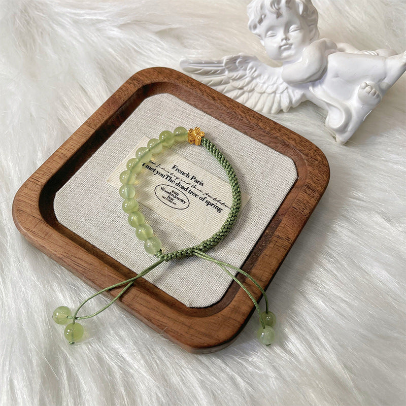 C廠【vsl1864】葡萄石手鍊 24.04-4「需2件起批」