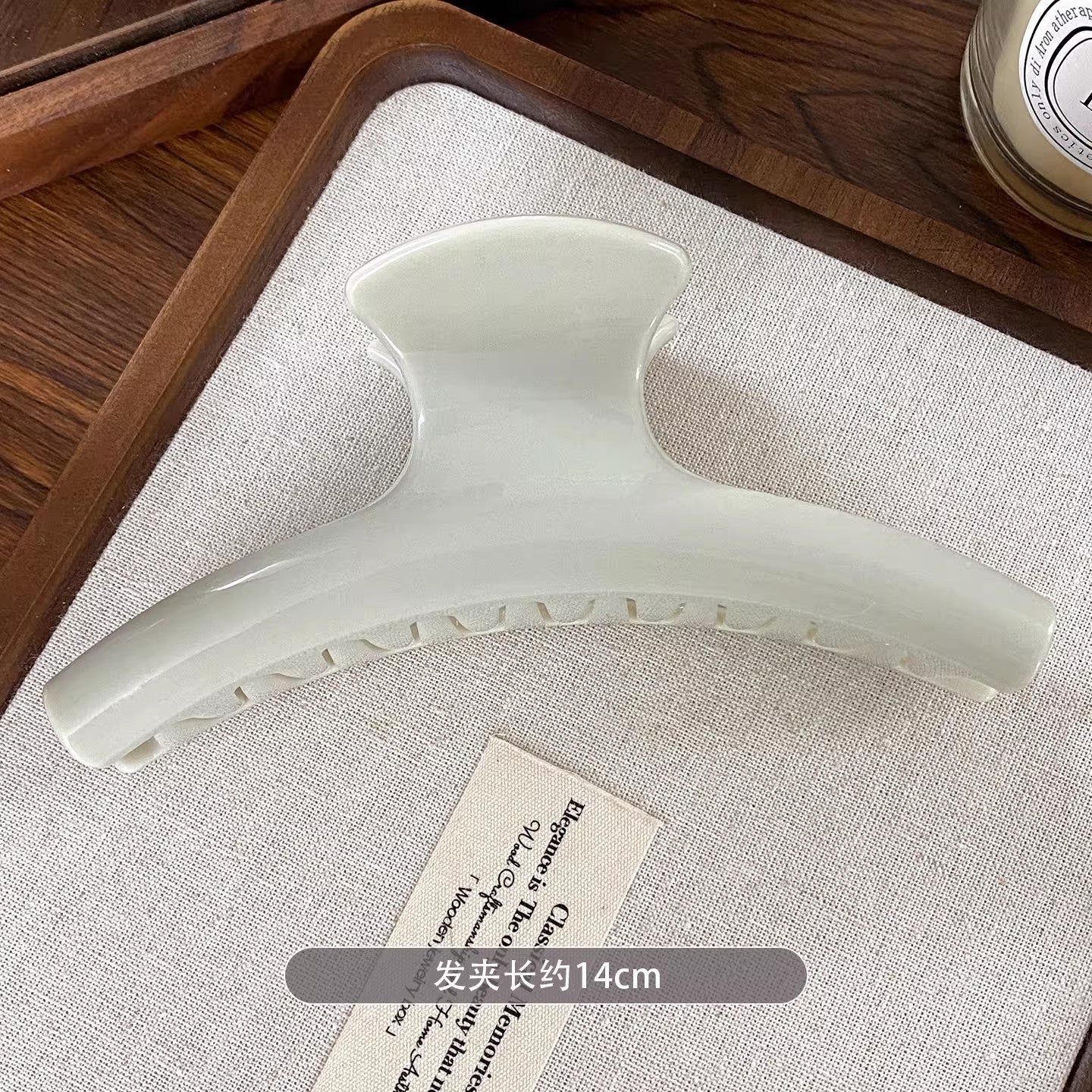 C廠【X3】早春大號弧形抓夾女2026新款簡約百搭後腦勺鯊魚夾髮夾高級感髮飾
26.03-2