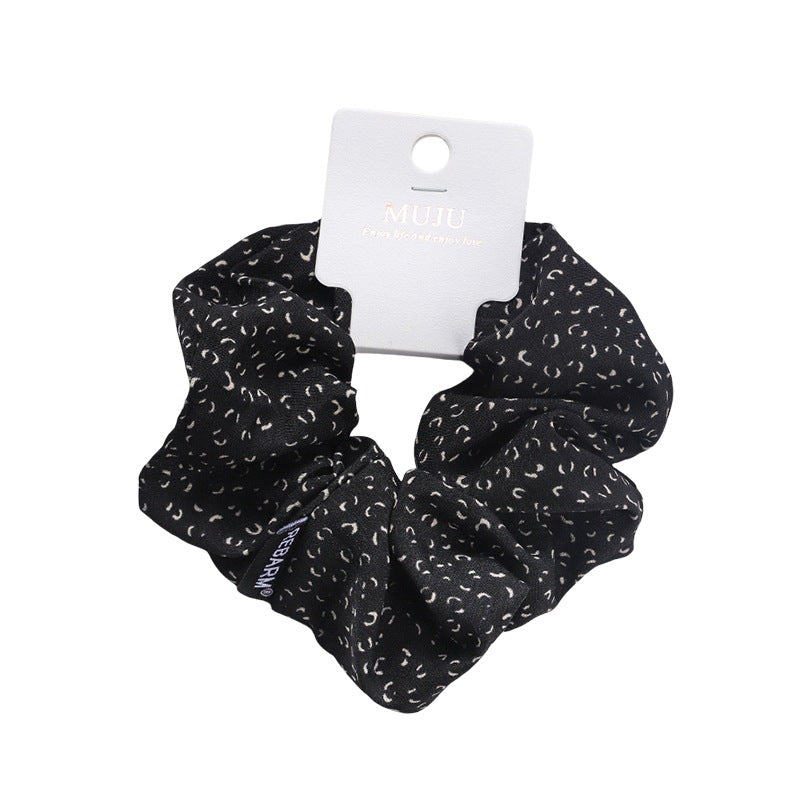 D廠【B487】甜酷風豹紋大腸桿菌髮繩卡裝高級感髮飾加大號布藝頭繩皮筋馬尾髮圈
 25.10-5「D廠-單筆結帳需滿,NT$600出貨(不含運費)」