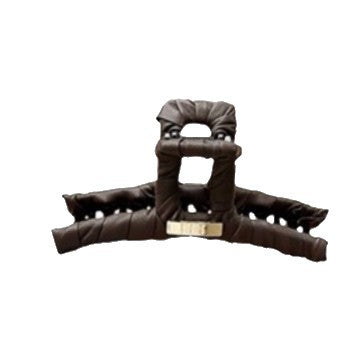 C廠【Y957】皮質咖色金標抓夾大號女秋冬後腦勺髮量大頭飾盤髮鯊魚夾百搭髮夾
25.12-4「C廠-單筆結帳需滿,NT$500出貨(不含運費)」