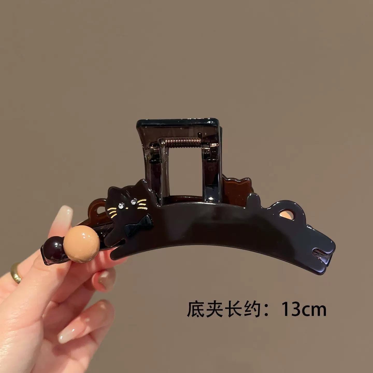 C廠【X249】卡通可愛抓夾女小貓圓珠鯊魚夾2026新款大號髮夾高級感髮量大髮飾
26.05-2「C廠-單筆結帳需滿,NT$500出貨(不含運費)」