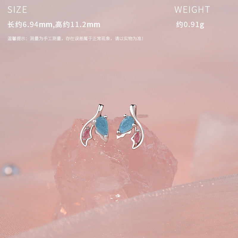 E廠【YC0730N】原創S999足銀深海絮語系列套裝韓風甜美文藝氣質鎖骨鏈 25.05-5