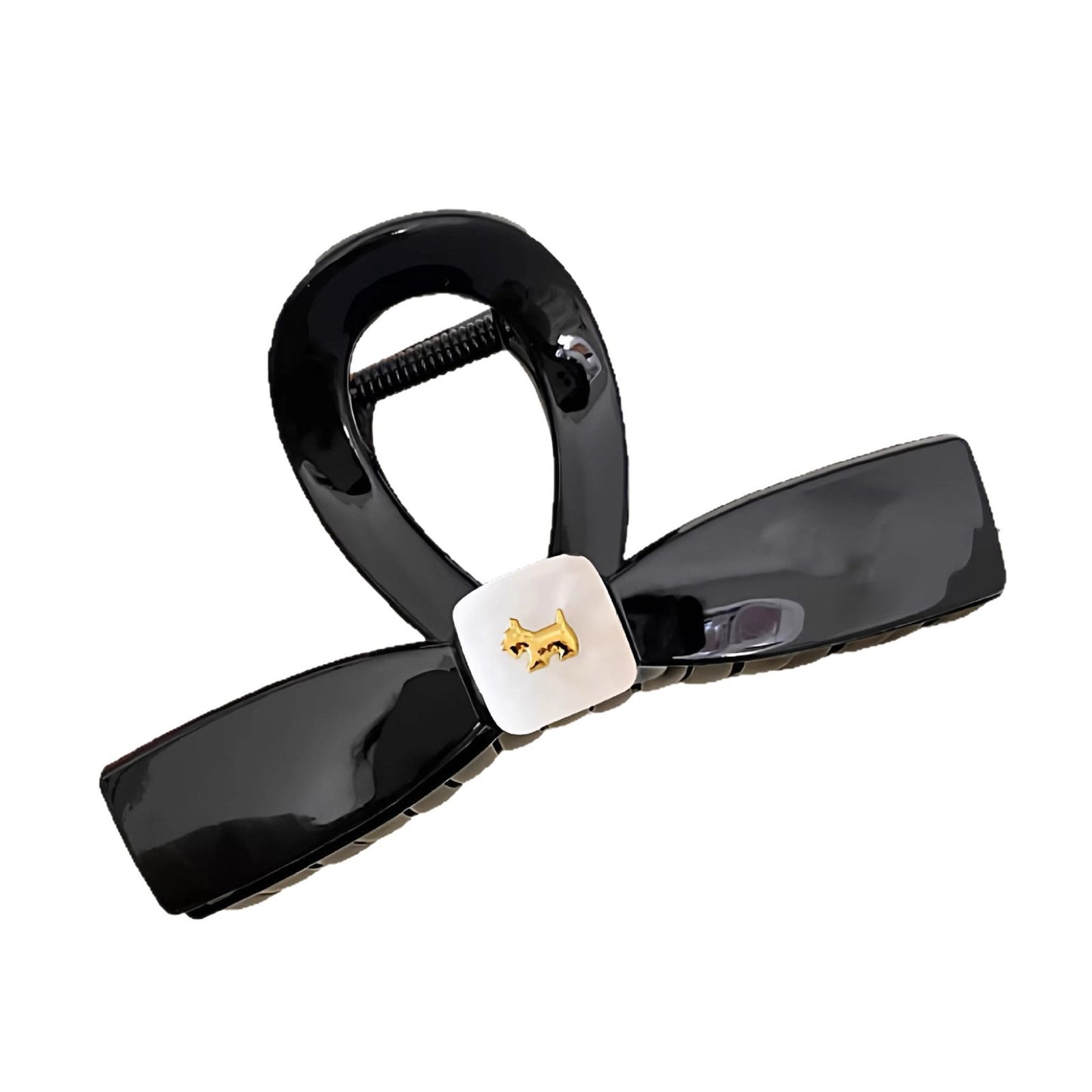 C廠【Y1104】高品質小狗蝴蝶結抓夾女2026新款高級感髮夾後腦勺盤髮鯊魚夾頭飾
26.02-1