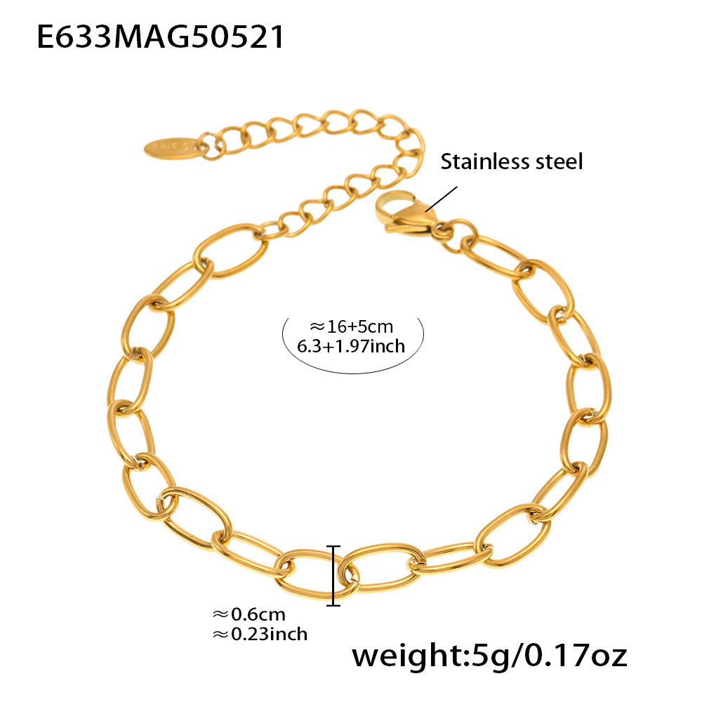 B廠【E633】新中式新款太陽笑臉多配件DIY手鍊不鏽鋼材質鍍18k真金手飾 25.05-5