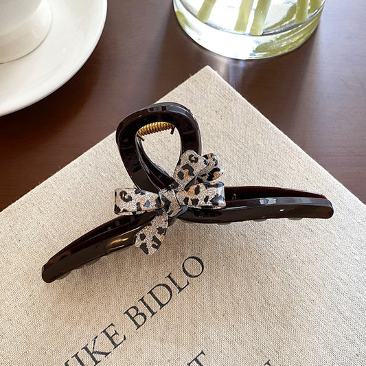 C廠【X79】氣質蝴蝶結抓夾女2026新高級感髮夾後腦勺盤發大號髮量多鯊魚夾子
26.04-3