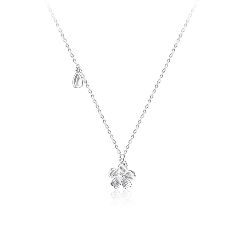 E廠【XDQ0898N】S999純銀韓系ins櫻花項鍊女輕奢高級感花朵時尚百搭鎖骨鏈潮
25.11-4