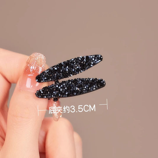 C廠【P110】小號前額碎髮夾迷你水鑽側邊夾鴨嘴夾子2026新款高級感瀏海夾
26.03-3