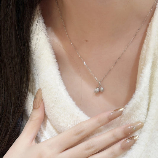 E廠【XDQ0692N】925純銀小清新鬱金香項鍊女輕奢小眾設計感鎖骨鏈通勤百搭款
26.03-1