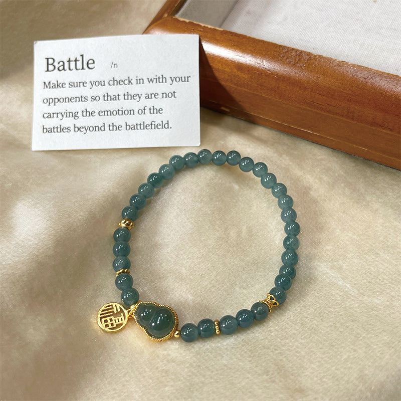 C廠【vsl1845】翡翠手鍊 24.04-4「需2件起批」