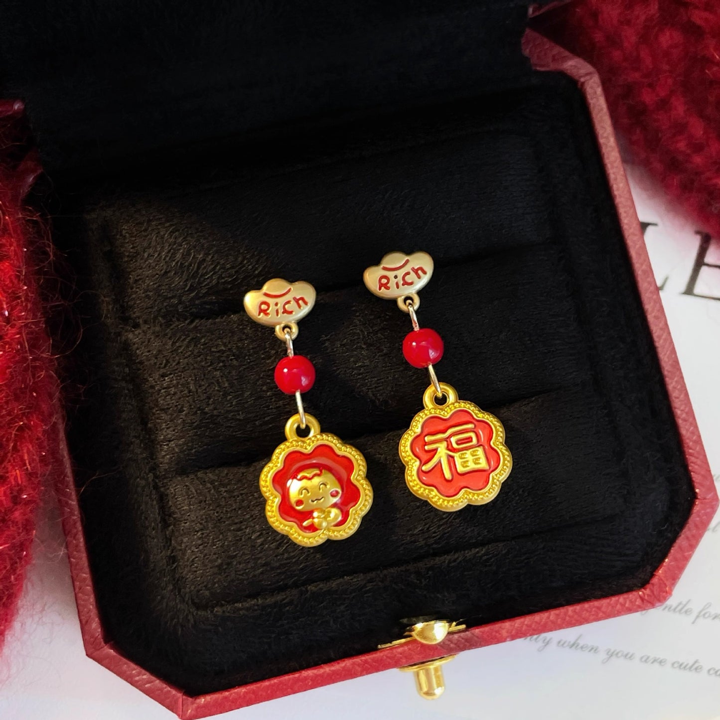 A廠【HE24302】925銀針本命年滴油小蛇新年耳環時尚百搭耳環小眾設計耳飾輕奢高級感 24.12-3