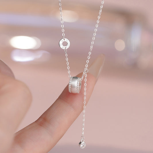 E廠【YC0080N】S999輕奢拉絲小蠻腰項鍊女氣質甜酷風簡約百搭時尚通勤鎖骨鏈 25.06-3