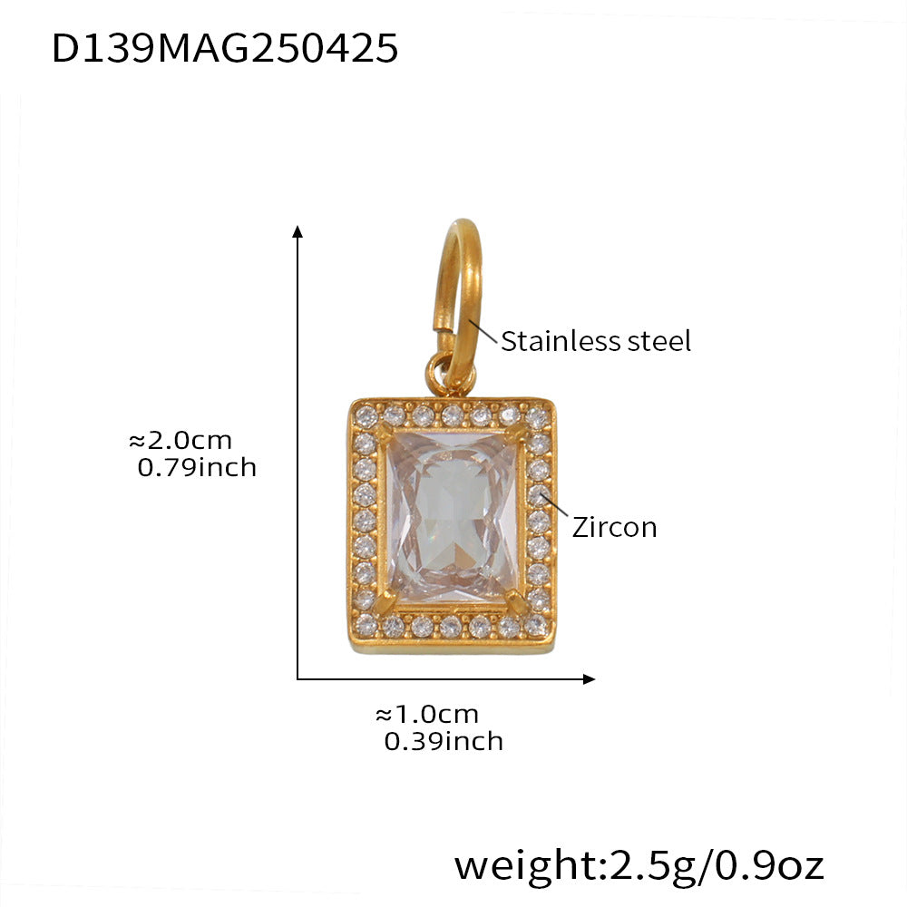 B廠【Z432】麻花線開口手鐲8字鋯石帶鑽DIY多配件手鐲不鏽鋼材質不掉色 25.06-4