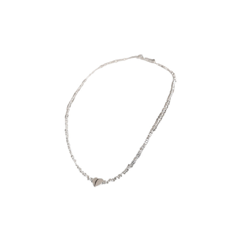 A廠【HN3106】歐美冷淡風碎銀雙層項鍊輕奢高級感鎖骨鏈百搭氣質小眾簡約項鍊飾女 25.01-4