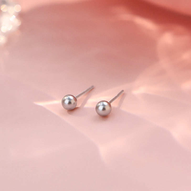 E廠【YC7165E】S999足銀簡約珍珠耳環女輕奢法式復古氣質高級甜美溫柔感耳飾
 25.10-3