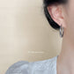 C廠【4848】2024年圓形幾何百搭耳圈高級感時尚素圈耳環女輕奢小眾設計感耳飾 24.09-2