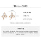 A廠【HE25993】925銀針鋯石小巧精緻花朵耳環甜美清新耳環輕奢高級感耳飾設計感小眾 25.04-3