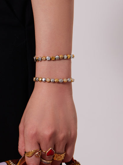 B廠【TXP102】歐美ins時尚小眾設計微鑲鋯石五角星拼色項鍊手鍊套裝不銹鋼飾品
 26.03-2