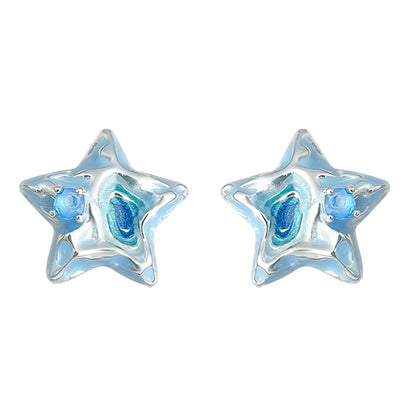 A廠【7250】設計師款浪漫海星小眾個性ins創意度假風格清新甜美耳環耳環女
 26.02-4