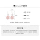 A廠【HE25793】925銀針鋯石滴油花朵耳環小巧清新百搭耳環輕奢高級感通勤氣質耳環女 25.04-3