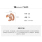 A廠【HE27659】歐美金屬感褶皺雙層耳夾時尚簡約百搭無耳洞耳骨夾耳飾設計感小眾 25.07-2
