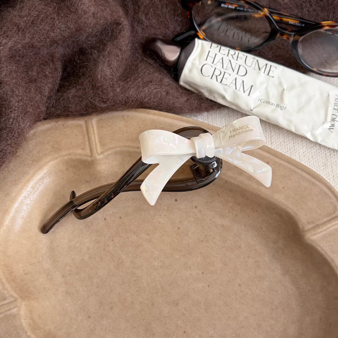 C廠【X132】蝴蝶結扭扭夾髮夾女款2026新款韓系高級感夾後腦勺盤髮髮卡髮飾
 26.04-3