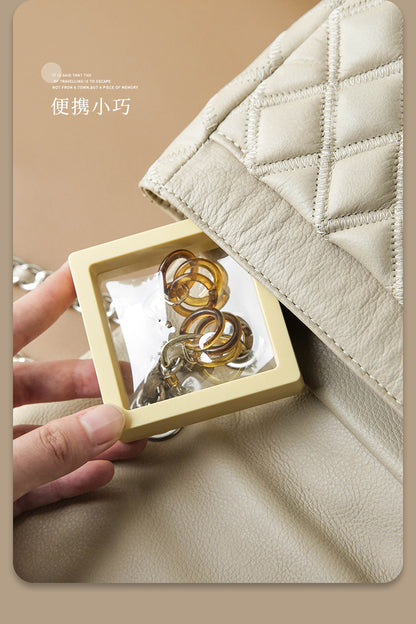 【AQ81】懸浮盒首飾盒包裝袋收納透明防氧化pe膜耳環耳環耳釘項鍊手鍊飾品薄框