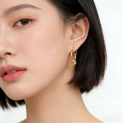 A廠【7281】時尚高級感小眾設計ins圓圈幾何新款耳環女個性飾品耳環
 26.01-1