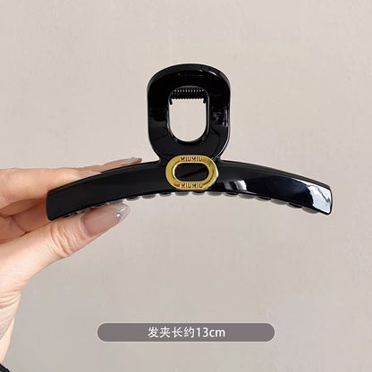 C廠【X139】金標頭髮抓夾女2026新款大號髮量多鯊魚夾後腦勺高端百搭髮夾髮飾
 26.04-3