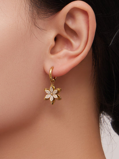 B廠【TXF545】歐美時尚5A鋯石雙層花朵愛心多吊墜項鍊氣質手鍊耳環戒指手鐲套裝
 26.02-4