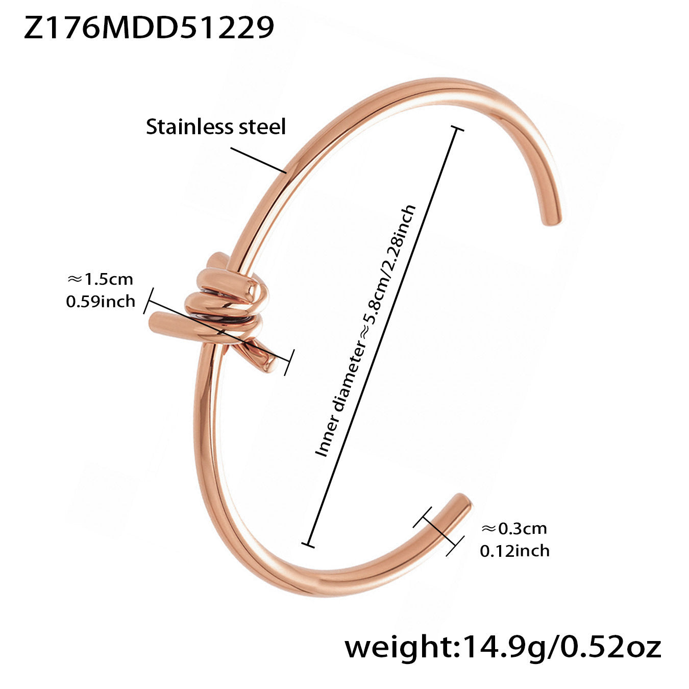 B廠【Z014】不鏽鋼心連心手鐲女簡約ins風鏤空設計幾何手環組合配件鍍18k真金
 26.01-1