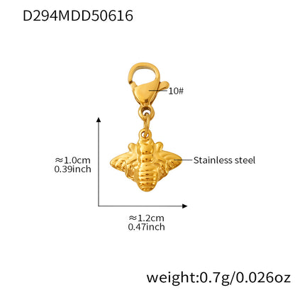 B廠【TXP288】歐美飾品不鏽鋼貝珠串珠項鍊小檸檬檸檬吊墜DIY多配件 25.06-3
