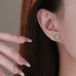 E廠【YC4164E】S925純銀玫瑰花朵耳環新款氣質甜美可愛百搭小眾時尚耳飾 24.12-2