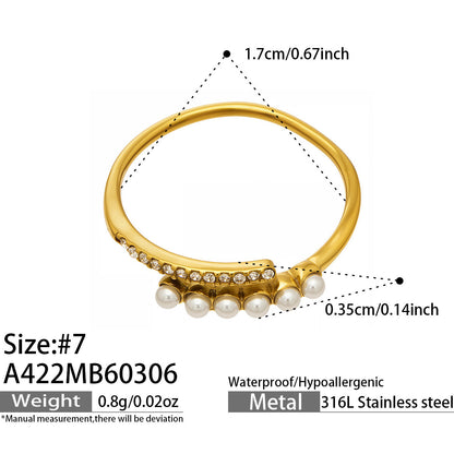 B廠【A489】ins小眾設計超閃5A鋯石戒指幾何形指環歐美網紅熱銷款不鏽鋼飾品
 26.03-2