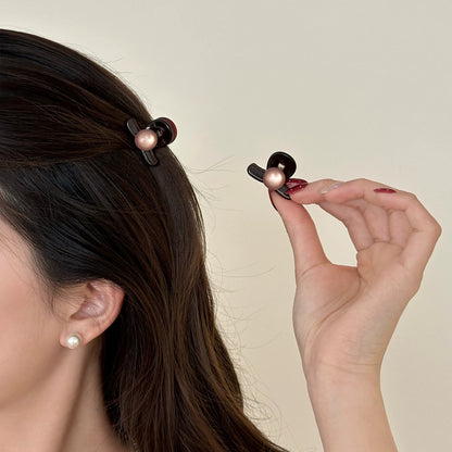 C廠【X1】韓國迷你小側邊抓夾高級感洋氣時尚女後腦勺半紮髮夾鯊魚夾子頭飾
 26.03-2