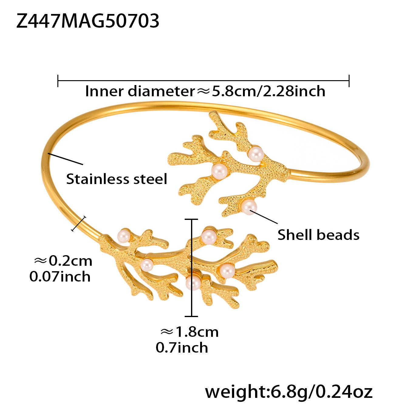 B廠【Z446】不鏽鋼5A鋯石滿鑽八芒星大小雙愛心開口手鐲組合歐美飾品女 25.07-2