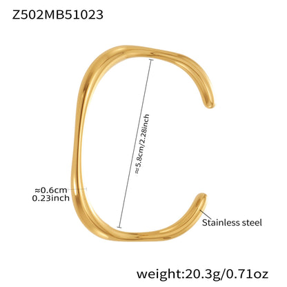 B廠【Z500】超閃5A鋯石五角星彈簧卡扣手鐲不鏽鋼材質鍍18k真金不掉色
 25.10-5