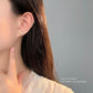 E廠【YC9895E】S925純銀精美蝴蝶結珍珠耳環女甜美小眾設計感耳環 24.03-1