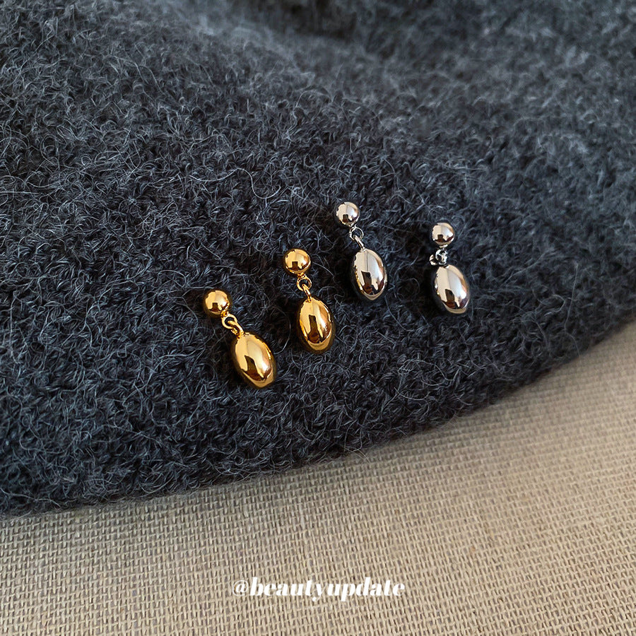 A廠【HE29108】18k真金電鍍水滴吊墜耳環小眾高級感耳環耳環時尚簡約百搭耳環女
 25.10-5