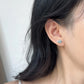 F廠【DQ10619E】S925純銀藍色鯨魚耳環女小眾時尚設計感鋯石輕奢百搭耳飾 25.08-3