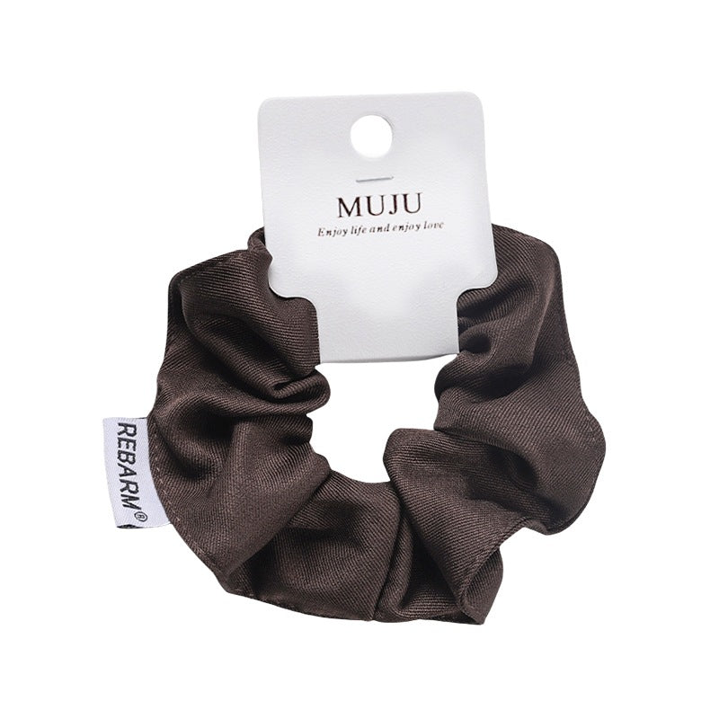 D廠【B491】韓國斜紋大腸圈髮繩高級感卡裝頭繩條碼商超髮飾皮筋綁馬尾髮圈
 25.11-1「D廠-單筆結帳需滿，NT$600出貨(不含運費)」