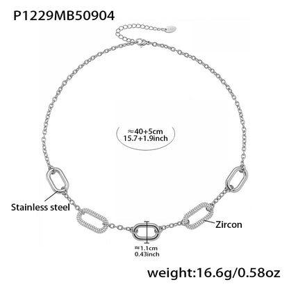 B廠【P1229】跨境新款滿鑽鋯石小辣椒DIY多配件吊墜項鍊不鏽鋼18k鍍真金
 25.09-2