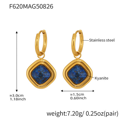 B廠【F620】歐美新款耳扣不鏽鋼滿鑽愛心大圈耳環鍍18k真金不掉色飾品
 25.09-1