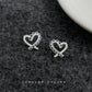 C廠【7067】微鑲鋯石925銀針蕾絲鏤空愛心銀色 氣質簡約甜美新款耳飾
 25.11-2